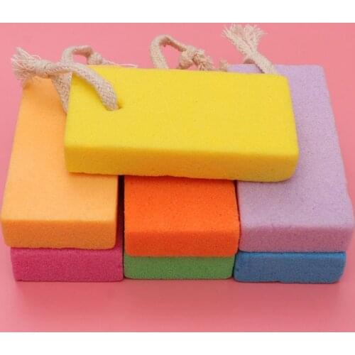 8pcs Foot Care Pumice Stones Foot Exfoliators Bathing Scrubber Callus Remover for Men (Assorted Color)