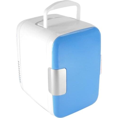 DC 12V 4L Car Refrigerators Ultras Quiet Low Noise Car Mini Refrigerators Freezer Cooling Heating Box Fridge