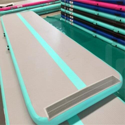 Free Shipping 3*1*0.1m,4*1*0.1m,5*1*0.1m,Inflatable Gymnastics Airtrack Floor Tumbling Air Track For Kids Free One Pump