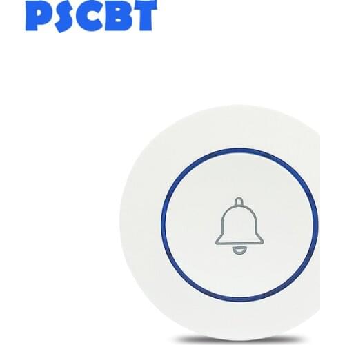 Wireless Doorbell Button 433Mhz EV1527 Door bell for GSM Alarm WIFI Home Security System