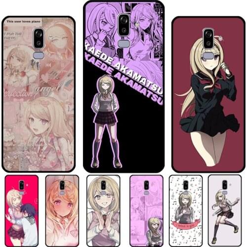 Kaede Akamatsu Case For Samsung Galaxy A5 A3 2017 J7 J5 J1 J3 2016 A6 A8 J6 J4 Plus J8 A7 A9 2018 Cover