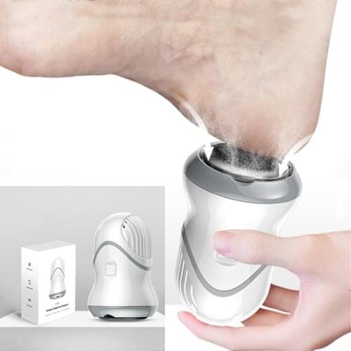 Electric Foot Grinding Skin Hard Rupture Skin Trimmer Dead Skin Foot Pedicure Rechargeable Foot Care Tool Remover Callus