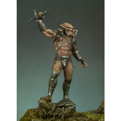 New Unassembled 1/32 54mm fantasy warrior with base Resin Kit DIY Toys Unpainted resin model