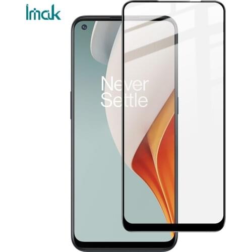 IMAK OnePlus Nord N100 Tempered Glass Pro+ Series Full AB Glue Coverage Screen Protector for OnePlus Nord N100 Glass