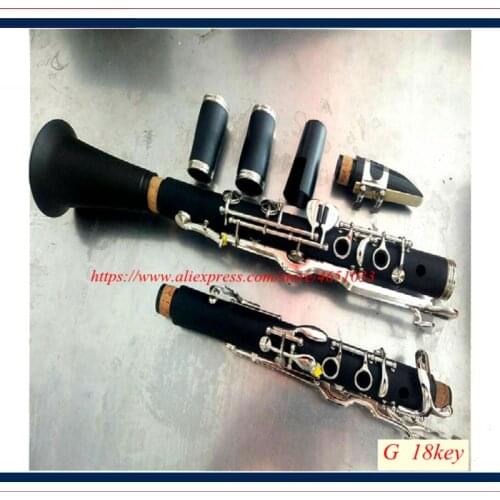 Clarinet - Professional Performer G tune clarinet Composite wood Good material good tone - Clarinete - Klarnet