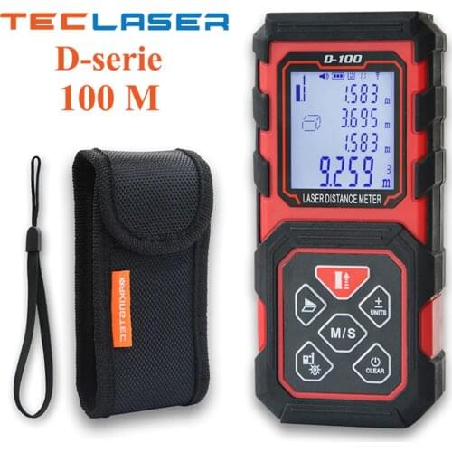 TECLASER Laser Meter Laser Measure Laser Distance Meter Laser Rule Pythagorean Mode Measure Laser Rangefinder Tape Measure Tool
