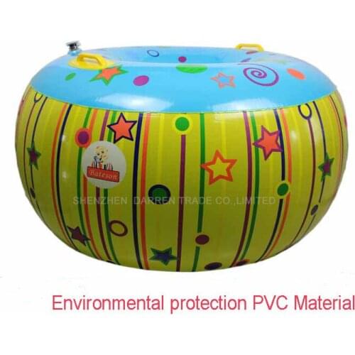 Nifty Inflatable Body Bopper Set Sensory inflatable bucket toy outdoor child bucket bumper ball Air Bumper Ball