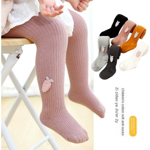 New Cartoon Pattern Childrens Pantyhose Girls' Socks Baby Girls' Bottoming Socks Childrens Pantyhose