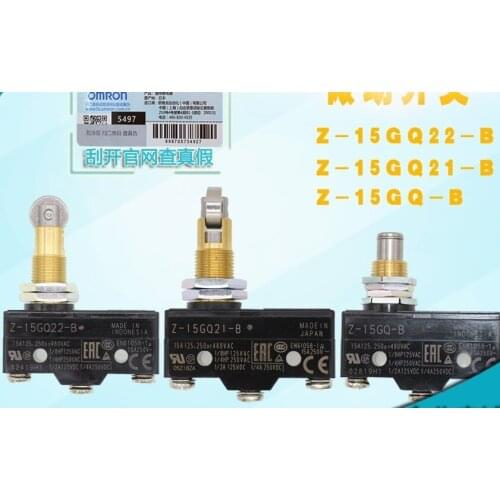 Omron new original genuine micro switch Z-15GQ22-B/Z-15GQ21-B/-15GQ-B