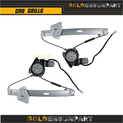 A Pair (L+R) Rear Window Regulator Motor 1992-2000 MR135167 MR135168 For Mitsubishi Montero