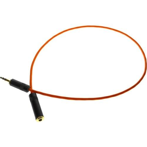 HIFI 3.5MM TO 3.5 Single crystal copper silver-plated OCC3 core shielded wire for Car Headphone MP3/4 Aux Cord 0.2/1/1.5m 3.5mm