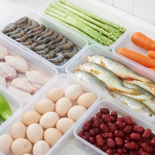 Sale PP Plastic Lunch Box Transparent Box Fresh Keeping Sealed Microwavable Crisper Food Container Eco-Friendly Tableware 10360E