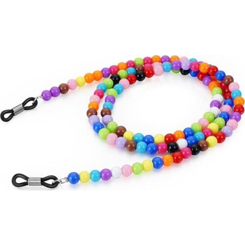 Colorful Beaded Glasses Strap Sunglasses Chain Necklace Lanyard Spectacle Rope Accessories