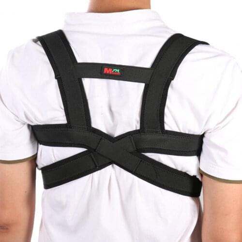 Mumian Adjustable Support Waist Brace Soft Gasket Good Ventilation Elastic Ribbon Belt Brace for Body Correction