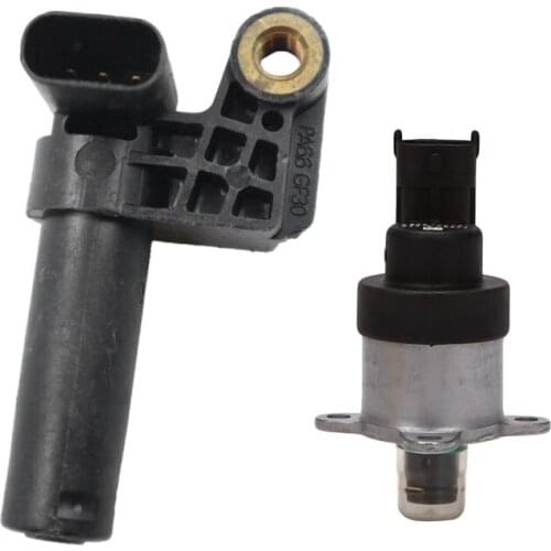 High Pressure Pump Regulator Metering Control Solenoid Scv Valve Unit for Opel Vauxhall & Crankshaft Position Sensor
