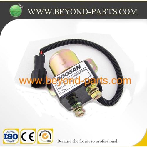 Daewoo Doosan excavator start motor relay 2544-1022 25441022