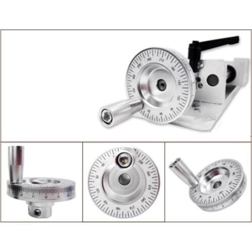 1 PCS CNC 3D Printer hand wheel with Scale Slide special screw metal double scale laser Center Bore Diameter 6.35/8/10MM