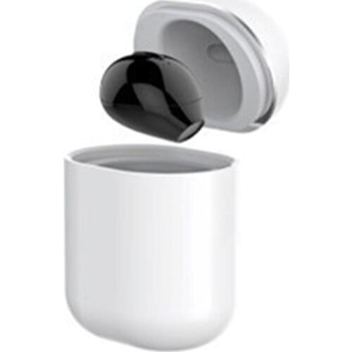 X20 Ultra Mini Single Earphone Hidden Small Bluetooth-compatible 3 hours Music Play Button Control Earbud With Charge Case