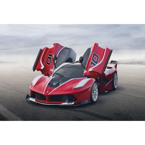 Sport Car Ferraris FXX-K Red Supercar Vehicle Posters and Prints Wall Art Canvas Paintings For Home Decor
