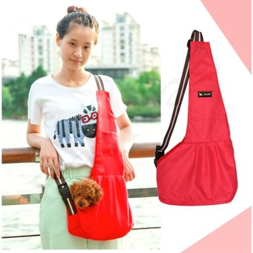 Dog Cat Chest Bag Pet Supplies Oxford Dog Backpacks Strap Portable Dog Travel Bag Fashion One-Shoulder Pet Backpack Dog Stuff