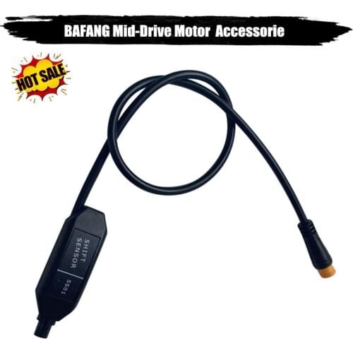 Gear Sensor LED Front Light For BAFANG Mid-Drive Motor Electric Bicycle Accessories Electric Bike Shift Sensor