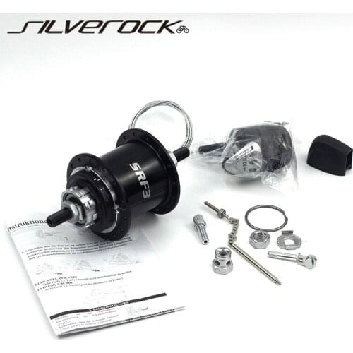 SILVEROCK 6 Speed 3x2 speed SRF3 (W) Hub For Brompton 3SIXTY Cruise Bike Internal Shift Bicycle Hubs Refit Upgrade Wheelset