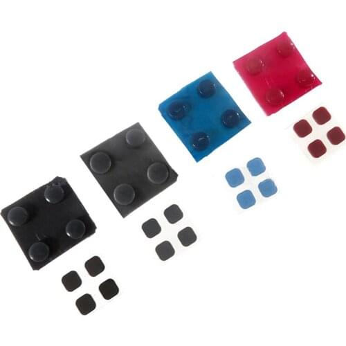 Replacement For New 3DS XL Console Front Back Screw Rubber Feet Cover Upper LCD Screen Screws Cover Rubber