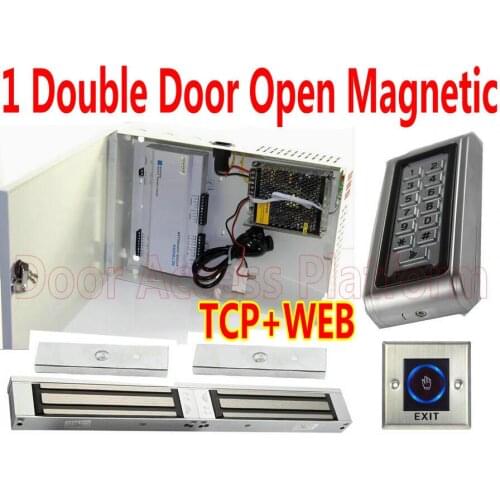 1 Door WaterProof Controller+Keypad Password Code/RFID ID Card readers For One Door Access Wiegand read+Door Panel control kit