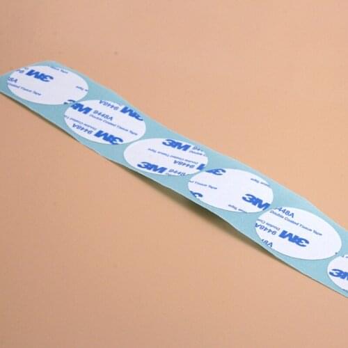 10/20/50pcs watch Case Rims steel ring 3M waterproof double-sided sticker fit for Mount Fixing Watch case parts As two removable