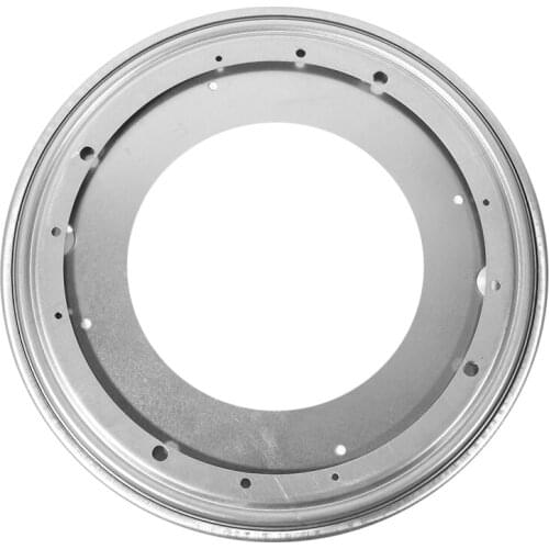 12 Inch Round Shape Galvanized Turntable Rotating Swivel Plate Kitchen & Display Table Hardware