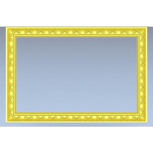 3d model relief for cnc in STL file format Frame_5