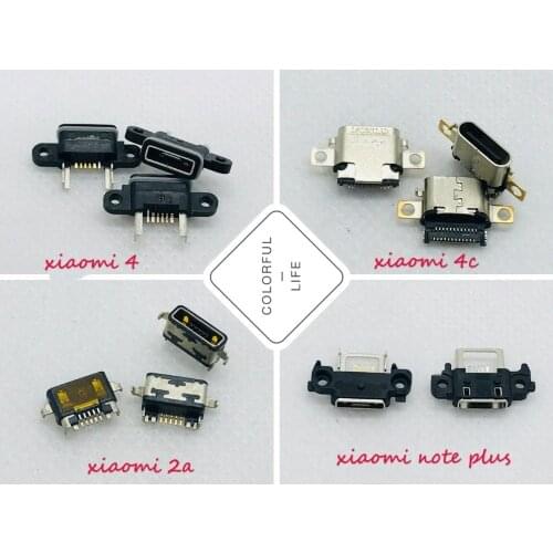 5/6pin 12pin 2a/2s/3/4/4c note plus Micro USB Jack Data Charging Socket Connector Plug Type-c Port Intelligent Phone Motherboard