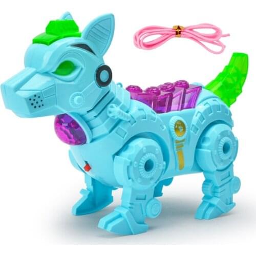 J60B Electronic Dog Toys, Interactive Walking Robot Puppy,Lights and Sounds Children