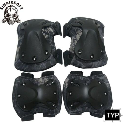 Transformers Tactical Knee And Elbow Protector Pads Set Tactical AIRSOFT PAINTBALL Hunting KNEE & ELBOW PADS TAN