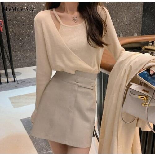 SHEMUJERSKY Openwork Blouses