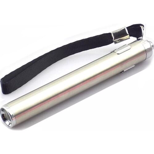 Penlight high Power LED Flashlight Portable Mini Flash light Torch lamp Pocket small High Power AAA battery White light