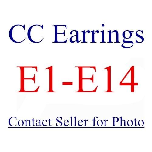 E1-E14 Special Earrings Contact Seller for Photos