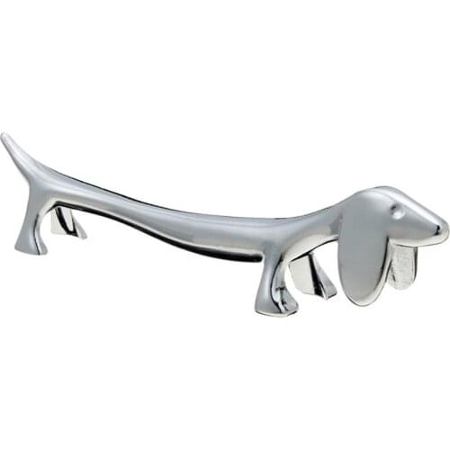 1Pcs Cute Japanese-style Retro Ceramic Dachshund Dog Tableware Frame Restaurant Accessories Stand Holder Dining Table Decoration