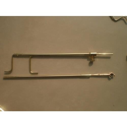 2 PC Cello Luthier Tool Brass sound post retriever & Brass Sound Post Gauge