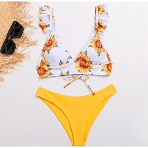 2021 Sexy High Waist Bikini Women Swimwear Push Up Swimsuit Bandage Biquini Bathing Suit Summer Beach Wear Plus Size Swim Suit