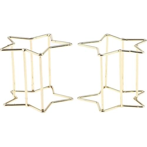 2x Star Type Beauty Sponge Blender Support Holder Makeup Puff Drying Stand