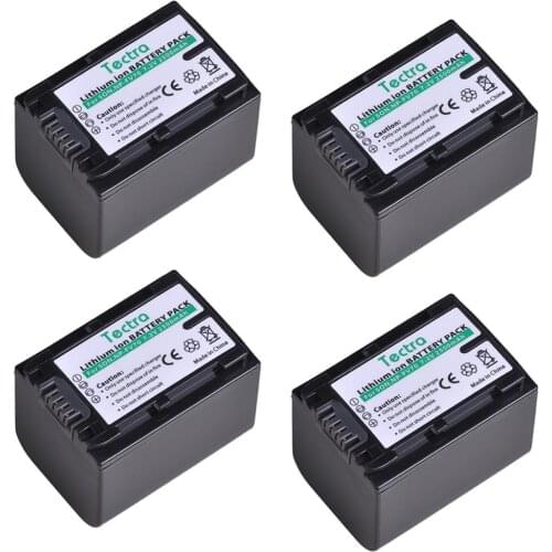 4pcs 2500mAh NP-FV70 NPFV70 Camera Battery for Sony NP-FV50 NPFV30 NP-FV100 HDR-CX230 HDR-CX150E HDR-CX170 CX300 Z1 FDR-AX100E
