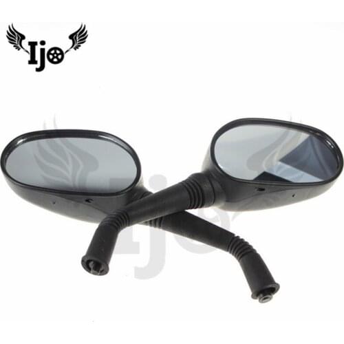 Motorbike accessories rearview mirror motorcycle Cool black Refit side mirror unviersal accesorios moto scooter Reflector mirror