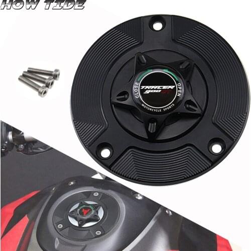 Motorcycle Accessories Gas Fuel Tank Cap Cover CNC Aluminum for YAMAHA Tracer 900/GT Tracer900 GT 2018 2019