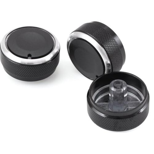 Car-styling, Car A/C Aluminum+ABS Heat Control Air Conditioning Knob Switch fit for Mazda 3 M3 2004-2009
