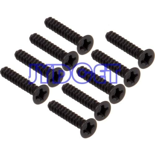 HSP 02089 TPE 3*15 FH Screw 9pcs RC HSP 1:10 Scale Car Buggy Truck Original Parts, For a variety of models