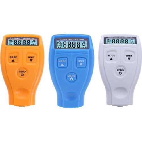 GM200 Coating Painting Thickness Gauge Tester Ultrasonic Film Mini Car Coating measuring Paint Gauge Russian English Manual