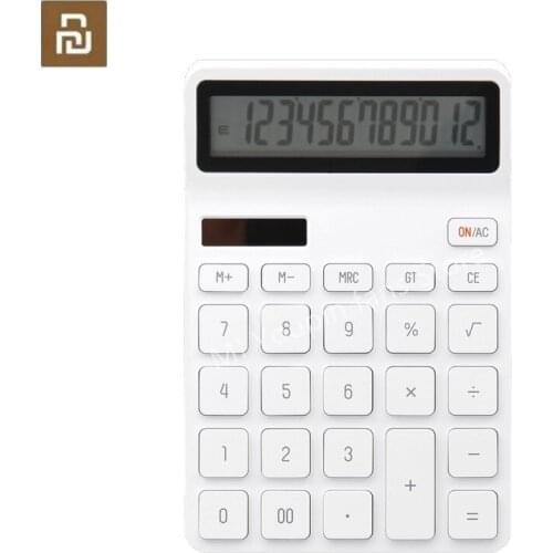 Youpin Kaco Lemo Calculator LCD Display Intelligent Shutdown Function Calculator Student Calculation Tool No Battery