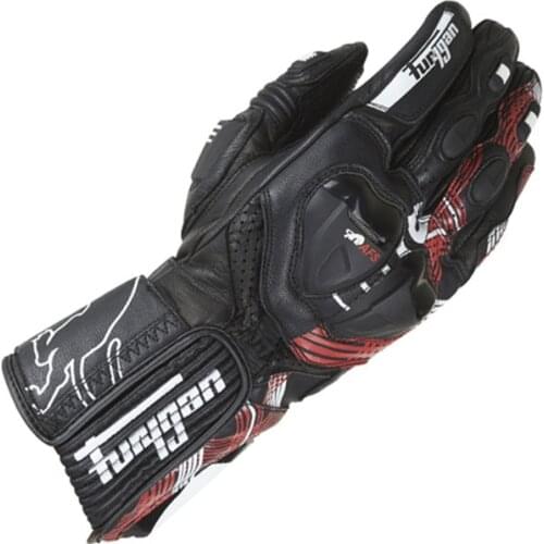 Furygan AFS19 leather hard shell leather gloves racing cycling mountain bike drop-resistant gloves off-road motorcycle gloves