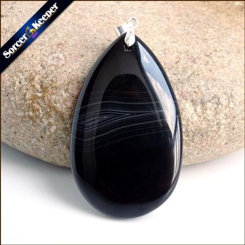 Fashion Women Man Necklace Pendant Big Natural Botswana Agates Stone Pendant Slide Healing Crystals for Jewelry Making US870
